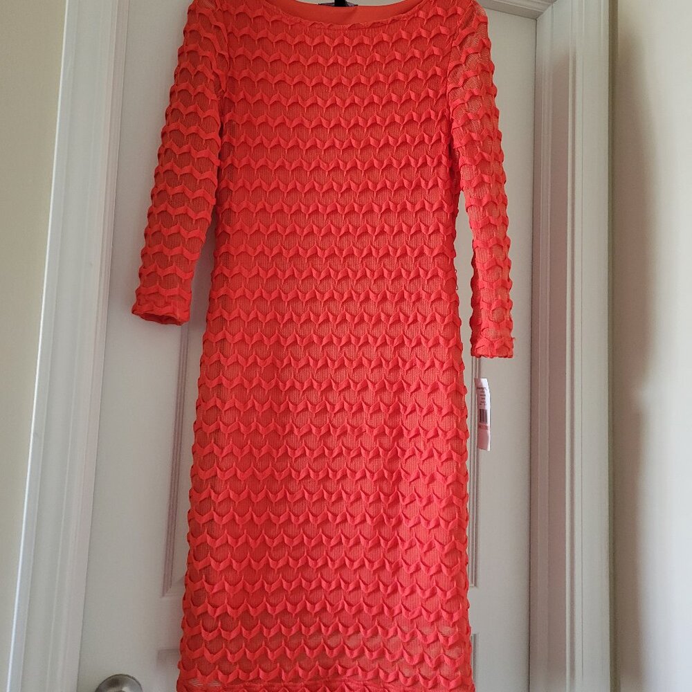 Orange dress